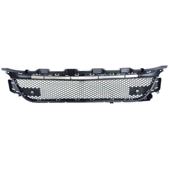 Bumper Grille Compatible With 2014-2016 Mercedes Benz CLA250 CLA45 AMG Textured Black