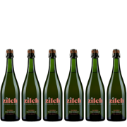 Zilch Alcohol-Free Rosé Bubbles: Premium Non-Alcoholic California Sparkling Rosé Wine | 6 PACK