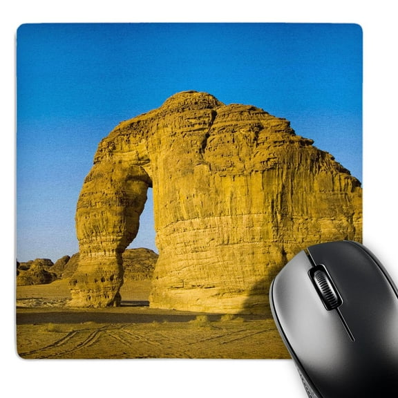 3dRose, Saudi Arabia, Al Ula, Elephant rock in the desert-AS31 APA0021 - Aldo Pavan, MousePad