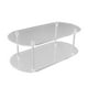 thumbnail image 5 of Organizador de encimera de baño de 2 niveles, estante de organización para el cuidado de la piel, organizador de escritorio de cocina debajo del frega Pequeño, 5 of 9