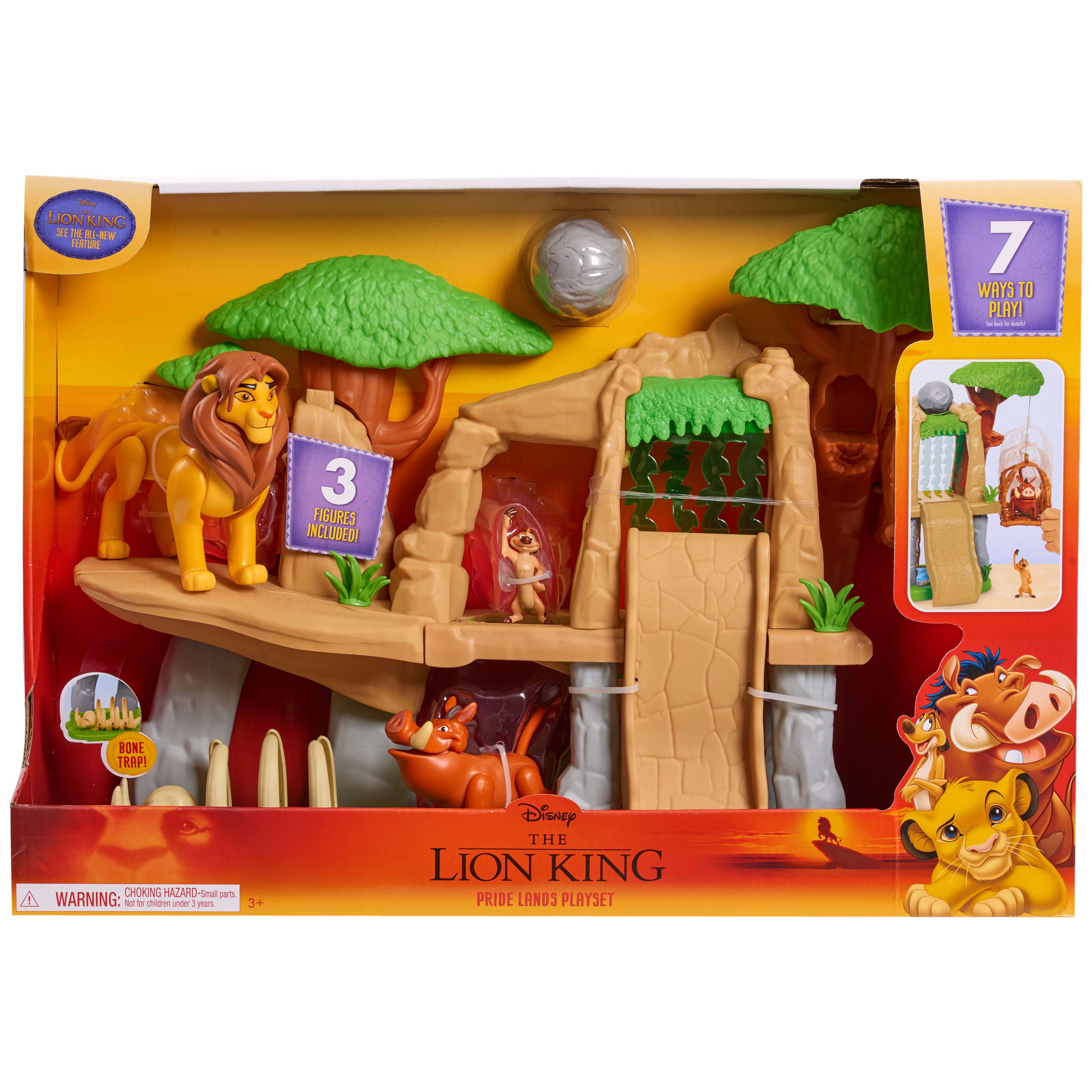 lion king pride rock toy set