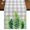 LightGrey, variant on Table Runners 120 Inches Long Dress Scarves, Spring Leaves Farmhouse Coffee/Dining/Kitchen Table Runner for Living Room, Pastoral Garden Botanical Gray Plaid 13x120 Inch