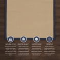 thumbnail image 5 of Linon Athena Sisal & Blue 9.10x13 Area Rug, 5 of 7