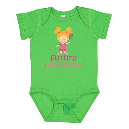 

Inktastic Future Lacrosse Star Girl Gift Baby Girl Bodysuit