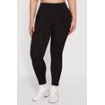 thumbnail image 3 of Women's Plus Size Mesh Detail Cell Phone Pocket Leggings, 3 of 5