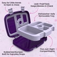 thumbnail image 5 of Bentgo Kids Prints Leak-Proof, 5-Compartment Bento-Style Kids Lunch Box - Ideal Portion Sizes for Ages 3-7, Durable, Drop-Proof, Dishwasher Safe, PFAS- & BPA-Free Materials (Unicorn), 5 of 8