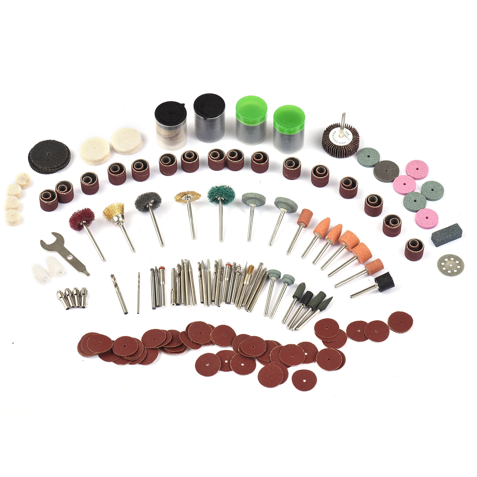 Drilling bit,Rotary Tool Set 1/8-inch Shank Tool Kit 508pcs Kit 508pcs Rotary Shank Metal Anrio Bit Siuke Rotary Set 18-inch Shank Qisuo Wood