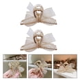thumbnail image 1 of RENACLIPY 2Pcs Woman Hair Clips Durable Zinc Alloy Hair Claw Clips for Various Occasions, 1 of 8