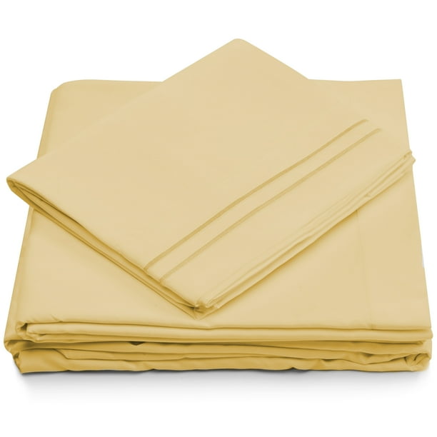 Cosy House Collection 1500 Series Hypoallergenic Silky Soft Brushed Microfiber Bed Sheet Set