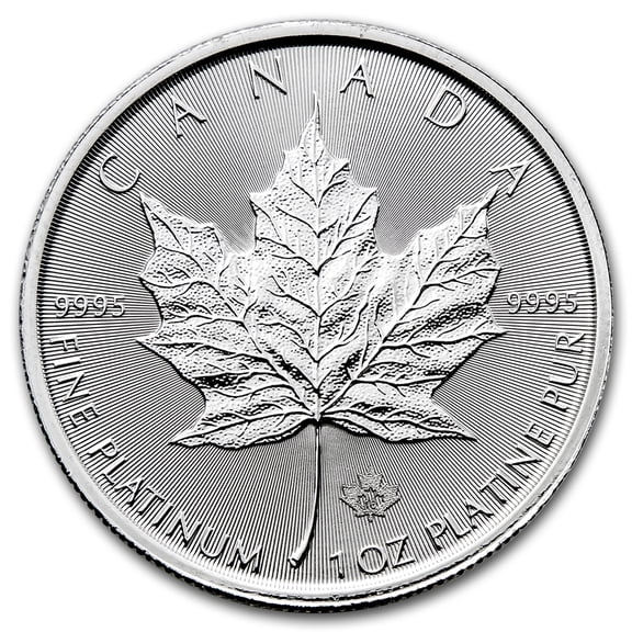 2016 Canada 1 oz Platinum Maple Leaf BU