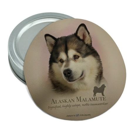 

Alaskan Malamute Dog Breed Round Rubber Non-Slip Jar Gripper Lid Opener