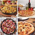 thumbnail image 3 of Juego de 2 bandejas redondas para hornear pizza, antiadherentes, para horno de pizza, parrilla y accesorios de cocina - 22,9 cm, 28 cm, negro ER, 3 of 5