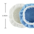 thumbnail image 2 of 8X 150mm 5-6 inch Car Polisher Bonnets Polishing Pads Buffer Waxing Wool Sleeve, 2 of 7