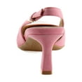 thumbnail image 4 of Naturalizer Dalary Women's Heels Flamingo Pink Suede Size 9.5 M, 4 of 8