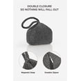 thumbnail image 2 of Sac à Main en Strass pour Femmes Sac de Soirée Pailleté Triangle pour Bal de Promo des Années 1920 Mariage, 2 of 5