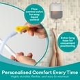 thumbnail image 5 of Medi Grade Cleansing Kit for Adults, 0.53 Gal Capacity – Transparent Reusable Bag with One-Way Valve, 4 Tips, and 5.9 ft Hose – Gentle Personal Hygiene System for Home Use, 5 of 7