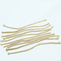 10Pcs Round Cotton Wick Kerosene Oil Lantern Stitch Wick Lamps 20cm Length (Not Included Lamp)