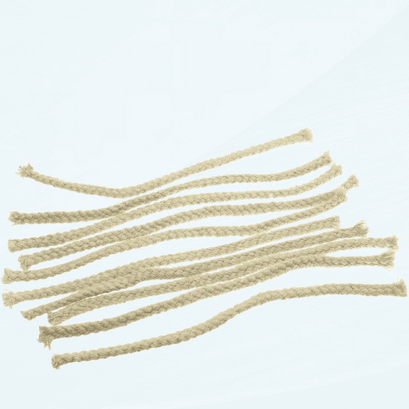 10Pcs Round Cotton Wick Kerosene Oil Lantern Stitch Wick Lamps 20cm Length (Not Included Lamp)