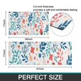 thumbnail image 7 of Pioneer Flower Floral Print Pattern Kitchen Rugs Sets Of 2,Anti Fatigue Kitchen Mat Rugs Non Slip Washable,Decorative Kitchen Floor Mats for Kitchen,Sink,Laundry,17"x30"+17"x47", 7 of 7