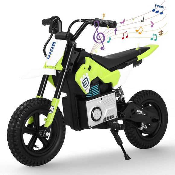 Mini Moto Cross Infantil Electrica Honey Whale BDQ- 6988 Verde