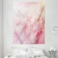 thumbnail image 1 of Rose Tapestry, Dreamlike Spring Nature Theme Blurry View Feminine Bouquets Gardening Bedding Plants, Wall Hanging for Bedroom Living Room Dorm Decor, 60W X 80L Inches, Pale Pink, by Ambesonne, 1 of 2