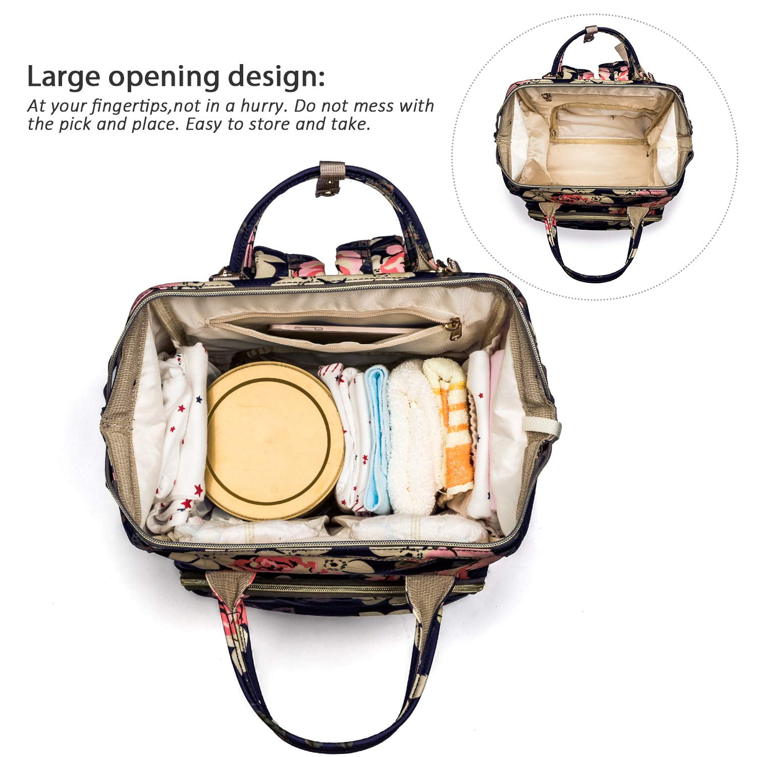 lokass diaper bag