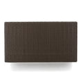 thumbnail image 4 of Noble House Puerta Outdoor L Shape Brown Wicker Sofa with Ceramic Grey Cushion, 4 of 31