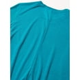 thumbnail image 2 of Reebok Womens Workout Ready Supermium Basic T-Shirt, Blue, X-Small, 2 of 4