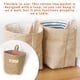 thumbnail image 5 of 1 Uds. Decoración raya bolsillo colgante pequeño saco organizador de artículos diversos organizador de cosméticos bolsa de almacenamiento de Almacenamiento y organización del hogar Raya roja Billuyoard JJ3527-03, 5 of 6