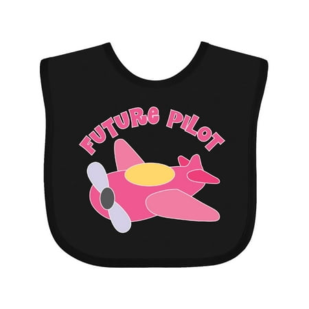 

Inktastic Future Pilot Gift Baby Girl Bib