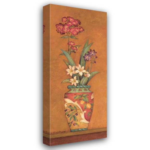 Pamela Gladding 10x18 Gallery Wrapped Canvas Wall Art Titled - Pavan II