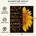 thumbnail image 4 of Sunflower Gifts for Women,Sunflower Blanket for Women,Friend Butterfly Blanket Inspirational Friendship Gift, Soft Warm Blanket for Women Birthday 50"x60", 4 of 6