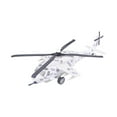thumbnail image 2 of BELOVING Aircraft Helicopter Toy Model Desktop Decor Pull Back Airplane Toy White, 2 of 10