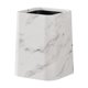 thumbnail image 1 of Papelera de baño de mármol, cubo de basura, contenedor de basura, cesto de basura para habitación Blanco L, 1 of 9