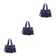 thumbnail image 4 of Sonducket Bolso bandolera grande de nailon para mujer, resistente al agua y duradero, con múltiples bolsillos, bandolera azul Type1 NO1, 4 of 6