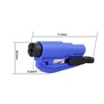 thumbnail image 5 of Safety Keychain - Portable Mini Safety Hammer Car Window Breaker Blade Car Escap, 5 of 5