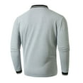 thumbnail image 5 of VJATTWR Men's Classic Long Sleeve Pocket T-Shirt Xl, 5 of 6