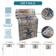 thumbnail image 6 of Texas Star Rustic Table Runner 36 Inches, Country Blue Berry Brown Wooden Plank Bed Runner Dresser Scarves Tabletop for Indoor Outdoor Parties/Ceremony/Banquet, 13"x 36", 6 of 8