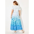 thumbnail image 2 of Catherines Women's Plus Size Scoopneck Maxi Dress, 2 of 6