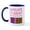 White/Navy Inside, variant on CafePress - Graduate Student Mug - 11 oz Ceramic Mug - Novelty Coffee Tea Cup