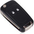 thumbnail image 1 of XYCCA 2 Buttons Car Key Fob Case Remote Control Replacements Compatible for Opel Vauxhall Buick Astra Insignia Vectra Chevrolet Cruze Aveo Spark Captiva Orlando (1pcs), 1 of 6
