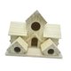 thumbnail image 2 of Casa para pájaros para colibríes al aire libre, nido ventilado, villa colgante para pájaros, habitación para pájaros al aire libre para el patio., 2 of 8