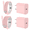 Pink, variant on IPhone 17 16 15 Charger, 2 Pack PD 20W Adapter Wall Fast Charger with 6&10ft White USB C Cable Compatible with iPhone17 16/15/iPad