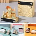 thumbnail image 2 of Block 3D Notepad Desk Paper Sculpture Teacher Gift Memo Paper Craft A F8F2, 2 of 9