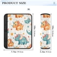thumbnail image 6 of ALAZA Cute Triceratops Cartoon Car Seat Belt Adjuster Neck Covers Shoulder Cushions Pads S, 6 of 8