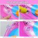 thumbnail image 3 of (Asiento de pato transparente rosa) boya para bebé, boya para piscina, boya para bebé, boya inflable, 3 of 4