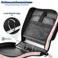 thumbnail image 4 of FORMRS Zipper Binder with Shoulder Strap 2-inch Ring 500 Sheet Capacity File Bag, Love in The Air, 4 of 5