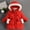 Red, variant on Abomasnow Kids Zip Up Snow Coat Winter Girl Clothes Puffer Jacket Padded Outfit Child Outwear with Glove 3-8 Years