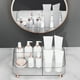 thumbnail image 1 of Organizador de maquillaje de gran capacidad para tocador y baño - almacenamiento acrílico para cosméticos con cajones para cuidado de la piel, pintalabios, pinceles, escritorio o cómoda, 1 of 6