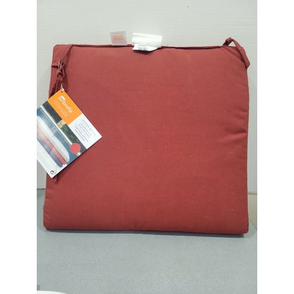 1 Sunbrella Performance Fabrics OutdoorSeat Pad 18.9x17.9x 2.2in Spectrum Brick